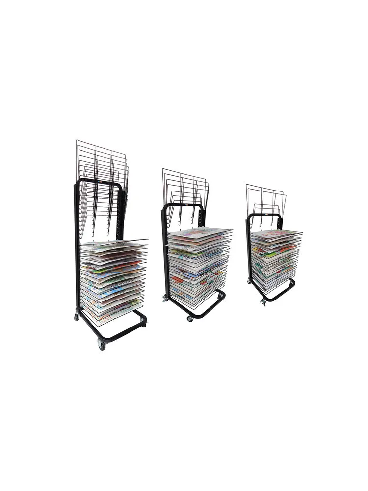 2025 new multi-layer art sketch board easel folding Chinese painting gouache painting drying table bracket