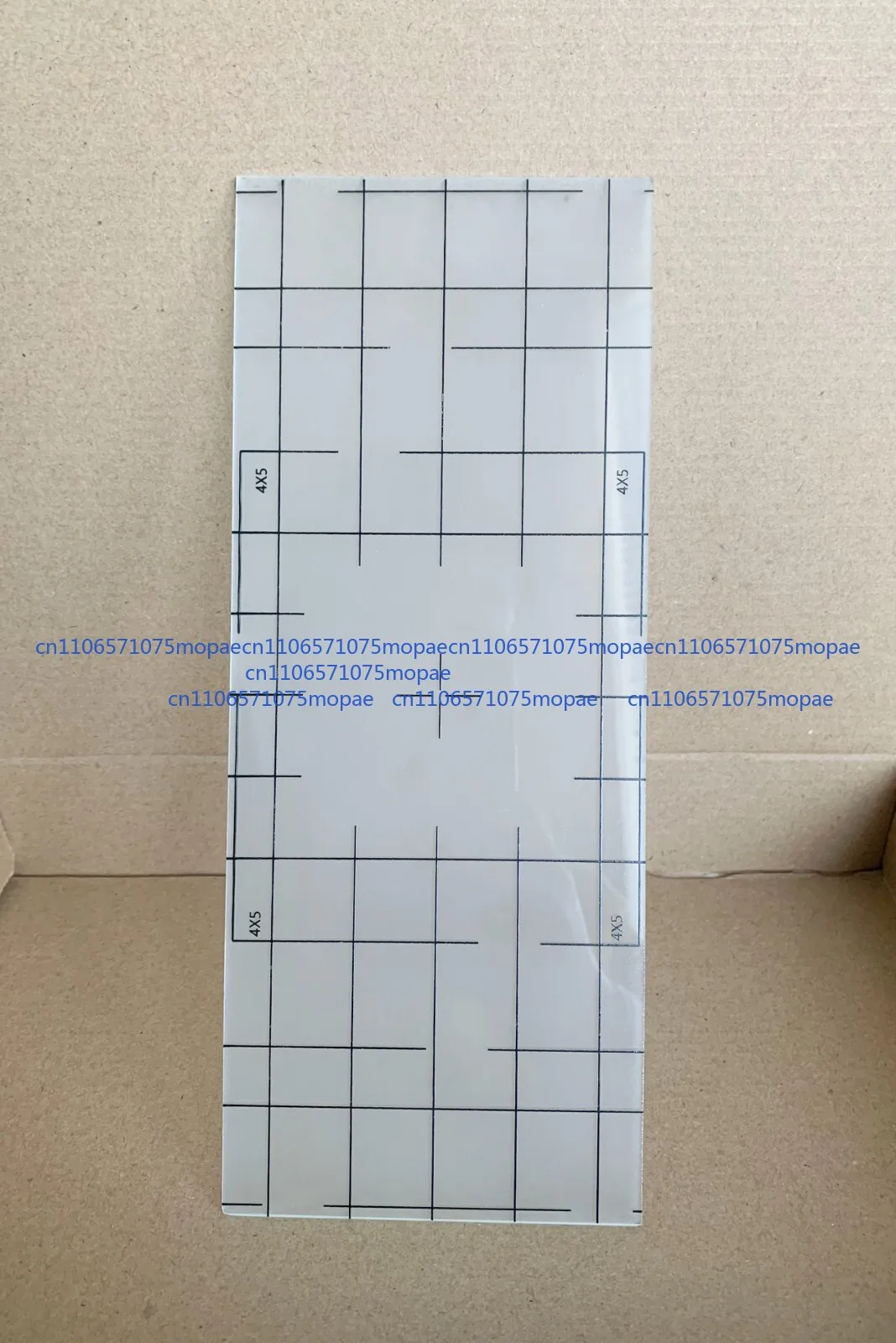 New 4x10 inch Ground Glass Focusing Screen with Grid for Large Format Camera
