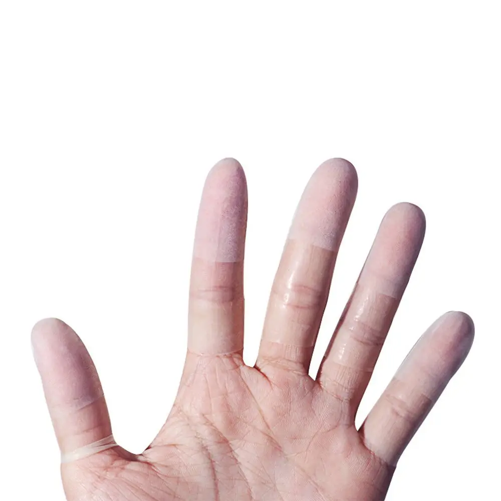 Counting Latex Antistatic Fingertip Protection Disposable Work Finger Cots Protective Finger Cots