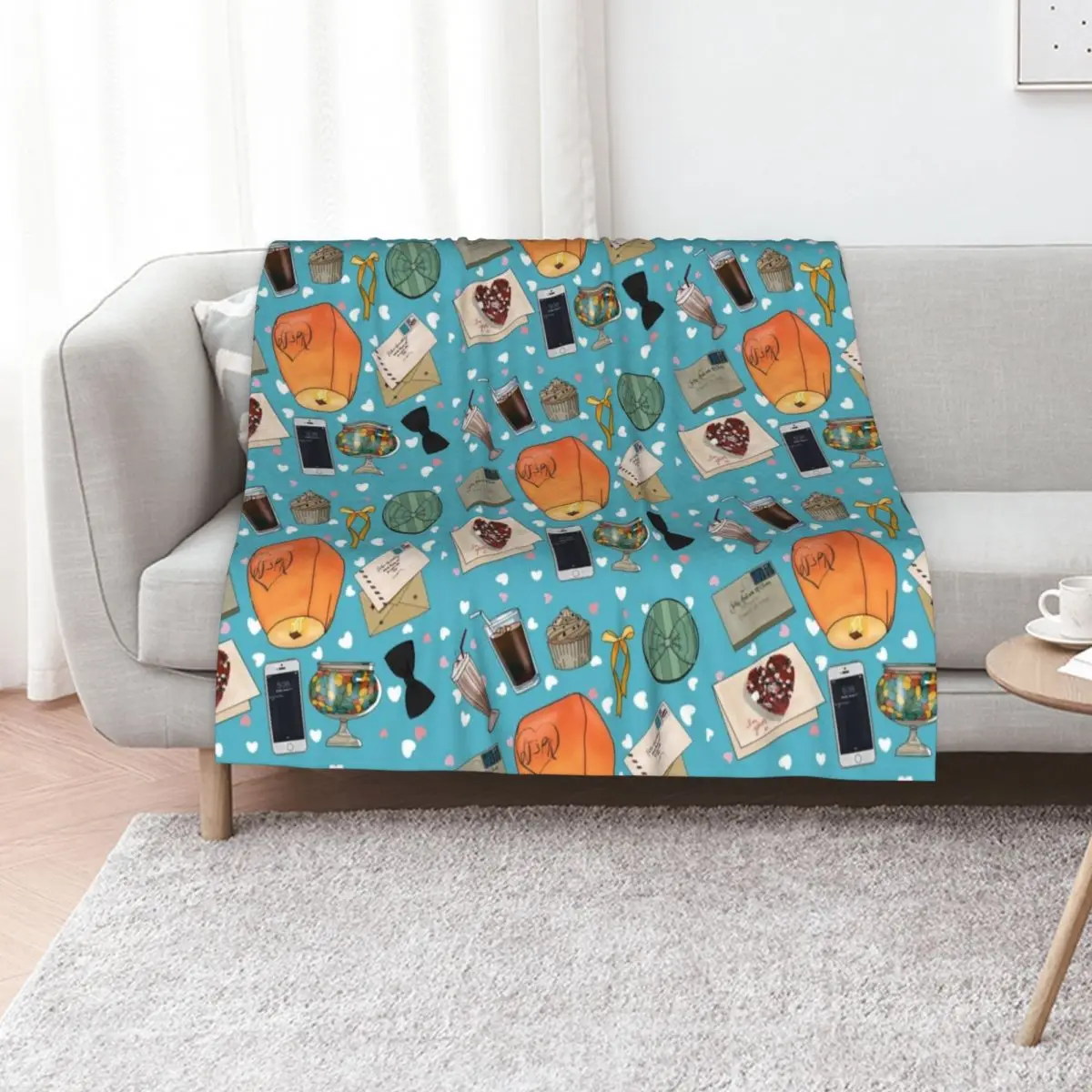 To All the Boys 1&2 items Throw Blanket Beach blankets ands Decoratives Designers Heavy Quilt Blankets