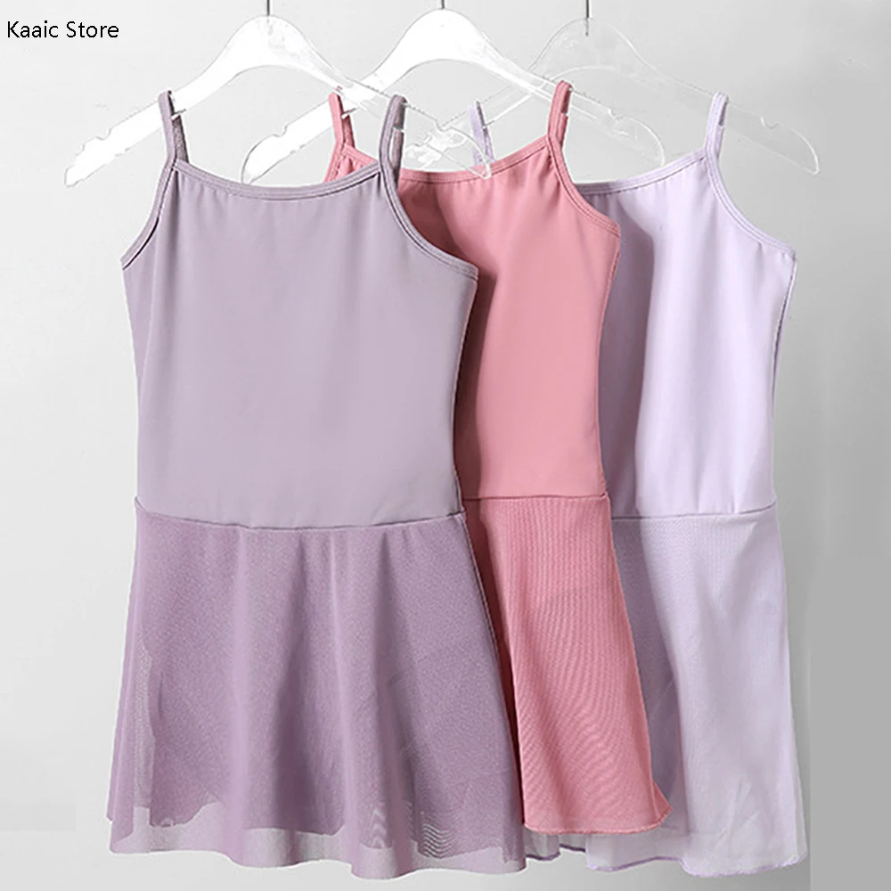 

Балетное платье для девочек, танцевальная одежда, детский комбинезон, юбка, детские тренировочные костюмы, боди, сценическая одежда для латинских танцев