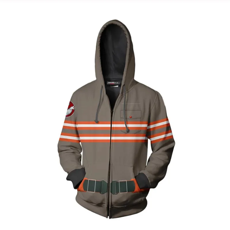 Nuevos hombres con capucha SPENGLER 3D impreso sudaderas con capucha traje Casual con capucha cremallera chaqueta de camuflaje Cosplay Sudadera con capucha