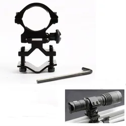 Uniwersalny metalowy klips szynowy 25 mm Pierścień 20 mm Mocowanie pistoletu na szynę Latarka taktyczna Uchwyt do latarki laserowej 501B C8 Lampa błyskowa myśliwska