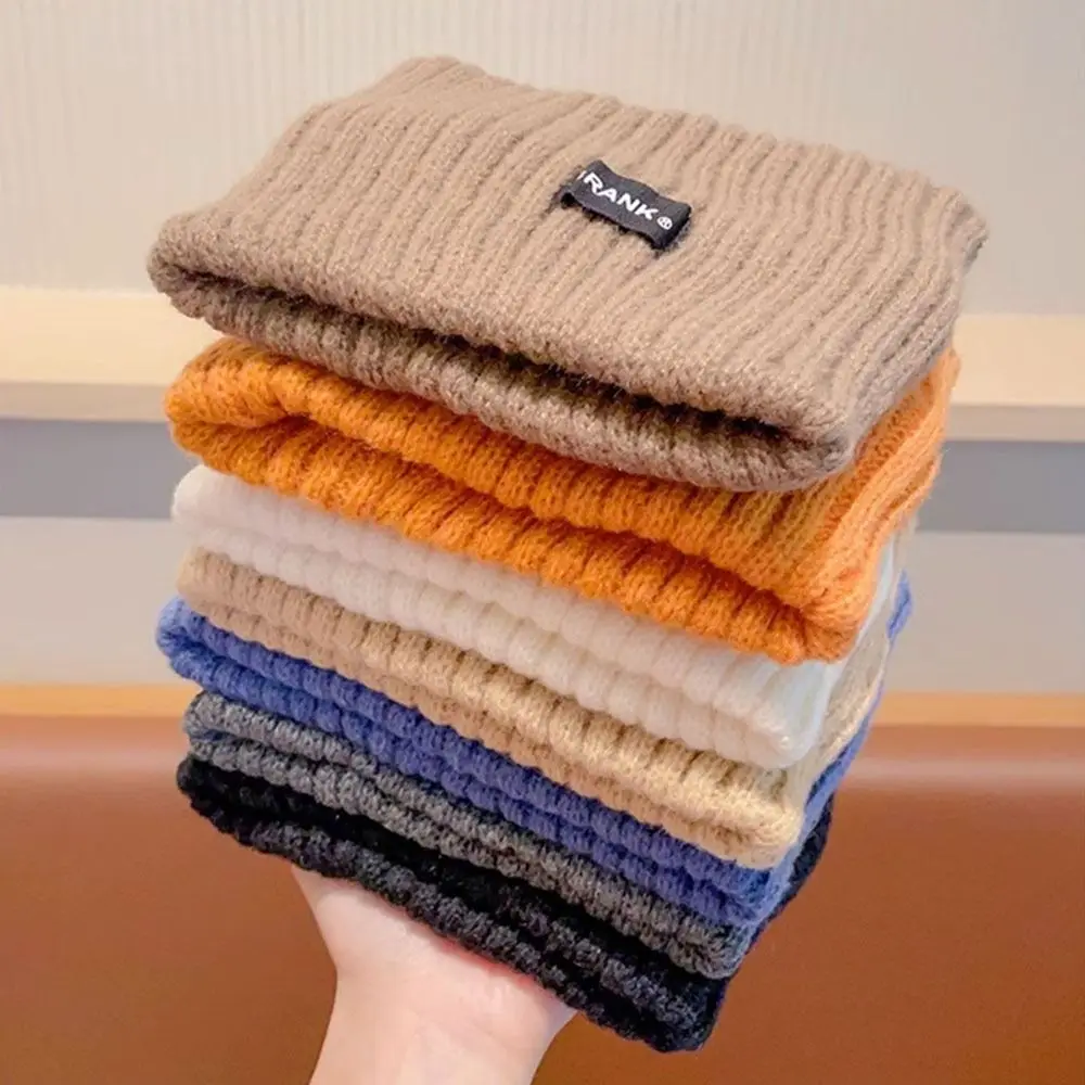 Bonnet artificiel astique en Laine à Bords Larges, Accessoires pour Cheveux, Lettres, Lavage du Visage, Cravates, dehors, Sauna, Nouvelle Collection Automne et Hiver