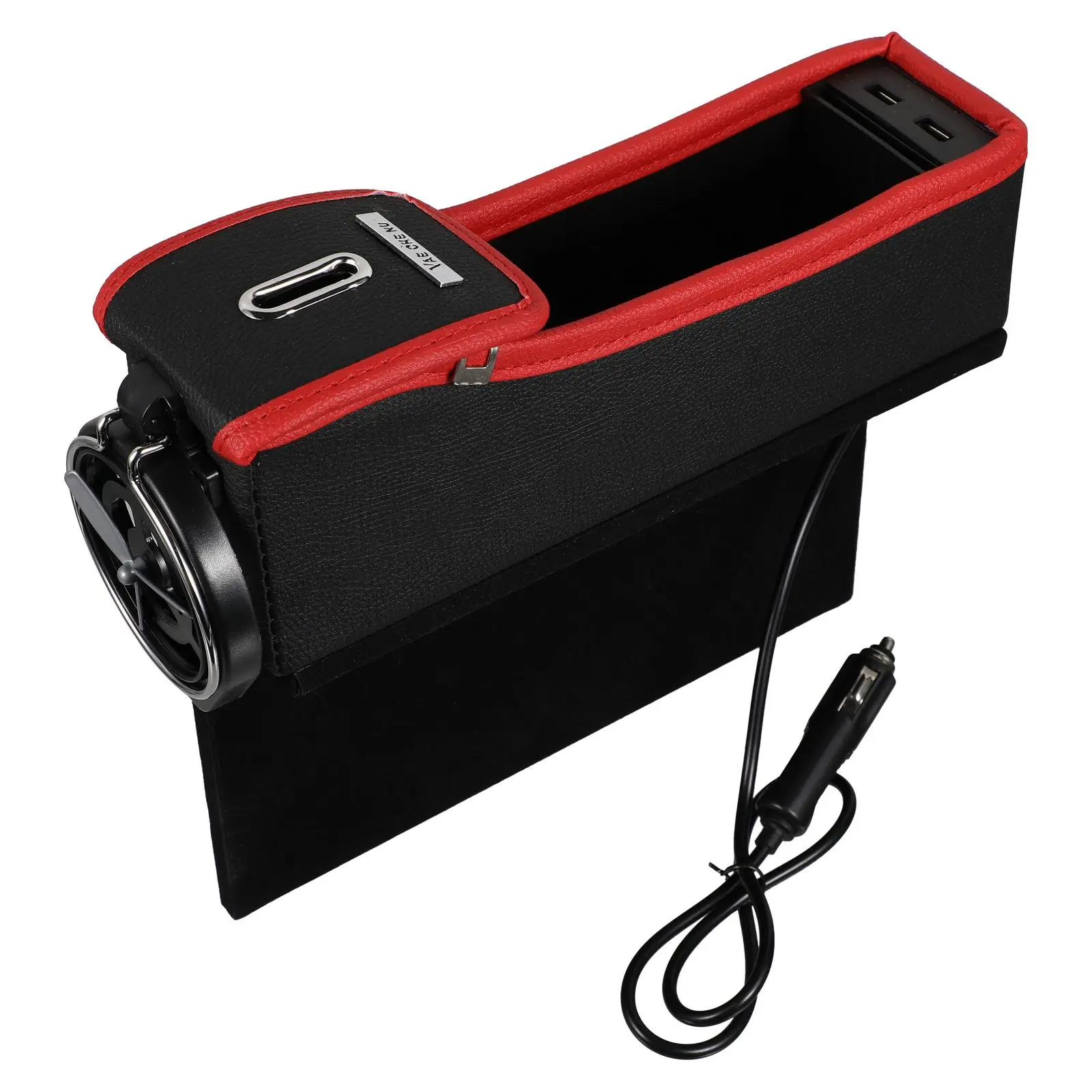 

Car Seat Gap Storage Box PU Material Adjustable Size for Phones Wallets Keys Coins Car Organization Accessories Multifunctional