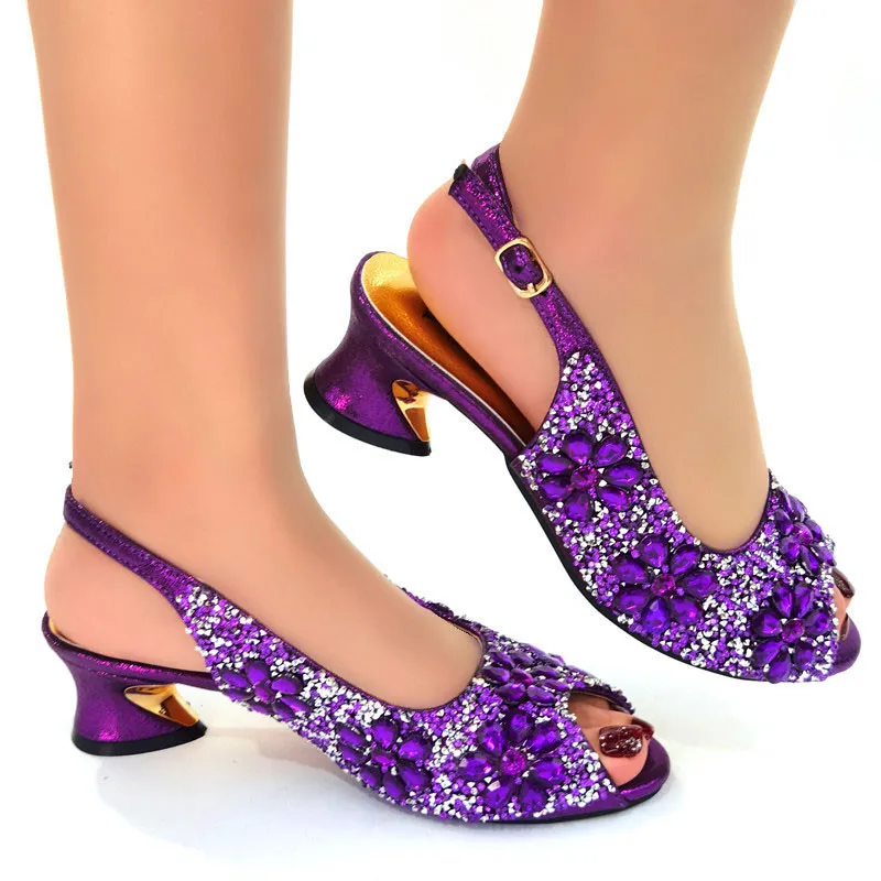 Sandales de soirée pour femmes, talons hauts de 5CM, motif floral, plein de diamants, couleur Champagne, chaussures pour Banquet de mariage, 2022