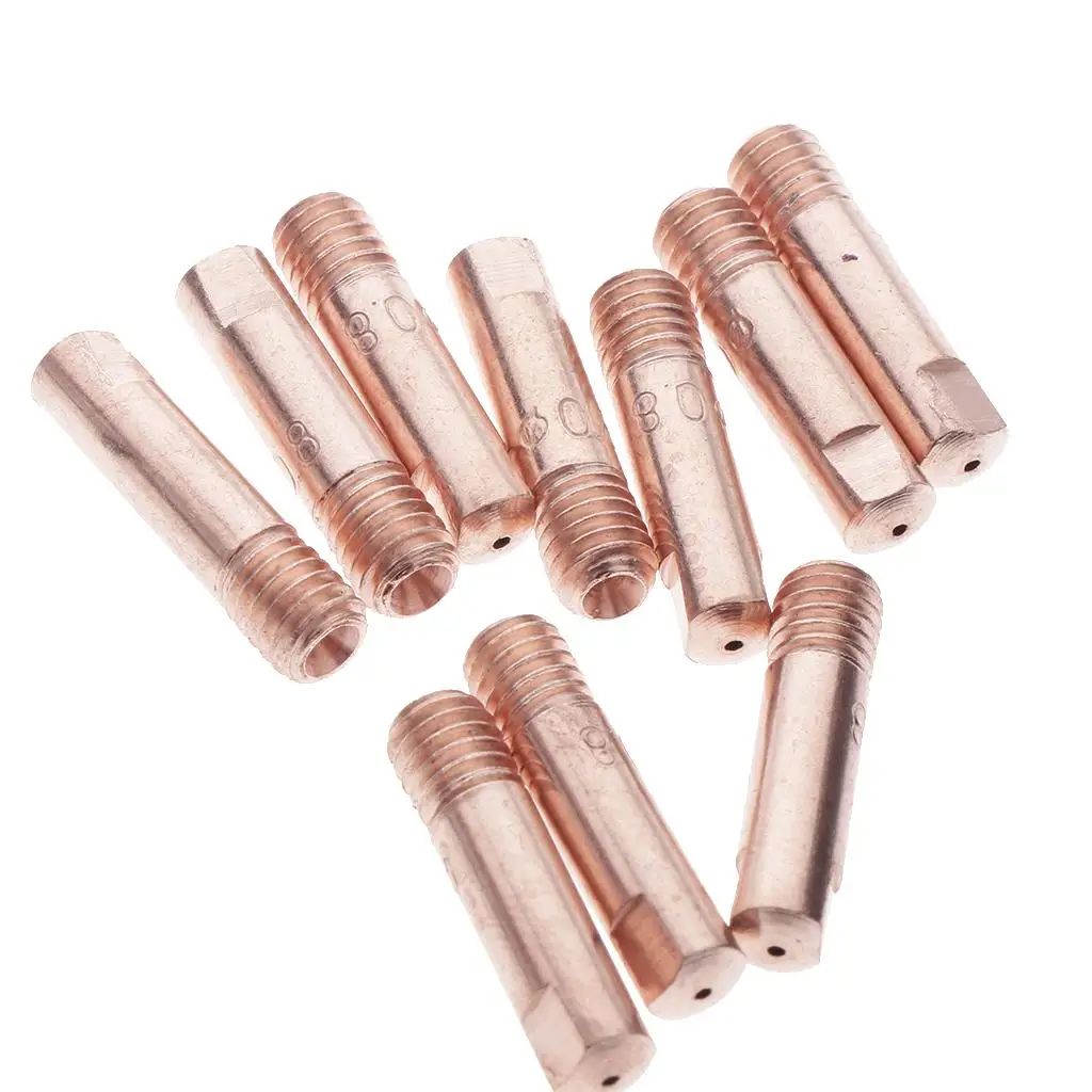 Welding Conductive Torch Nozzles 15AK Electric Copper Accessories Kit for Binzel 15AK TIG Welding Device
