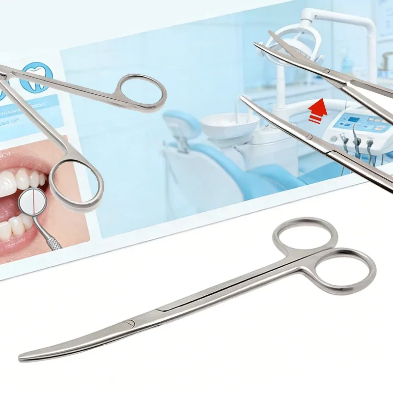 

Premium 14CM TC Metzenbaum Scissors Curved Blunt Tips for Tonsil Medical Cutting Tool