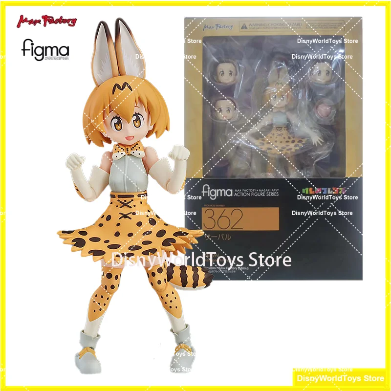100% оригинал Figma 362 Kemono Friends Serval в наличии, коллекция аниме, фигурки, модель игрушки