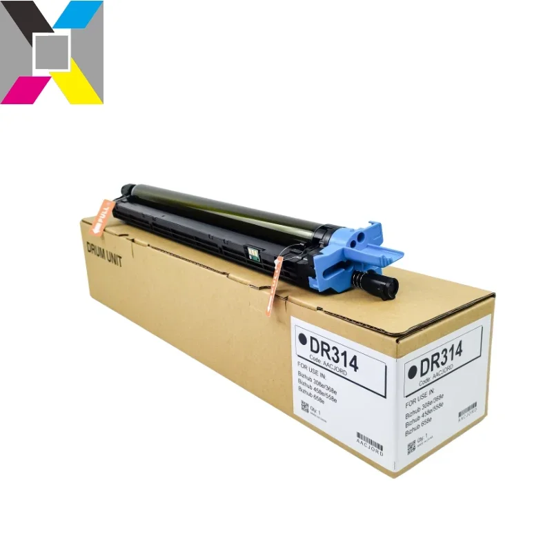 

1 шт. барабанный блок DR314 для Konica Minolta Bizhub 458e 308e 368e 558e 658e, совместимые запасные части для копировального аппарата