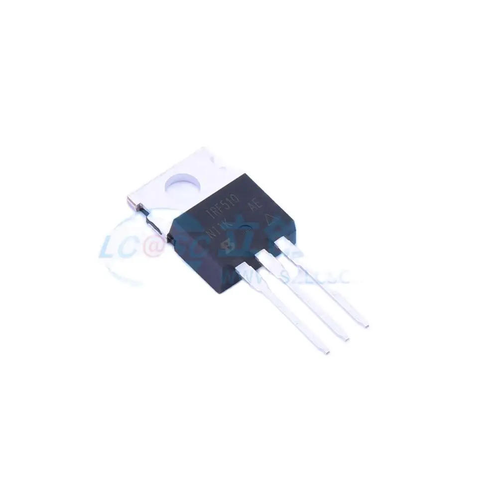 10Pcs/Lot Original IRF510 Power MOSFET N-Channel 100V 5.6A 43W TO-220AB Transistor IRF510PBF Field Effect Transistor MOS