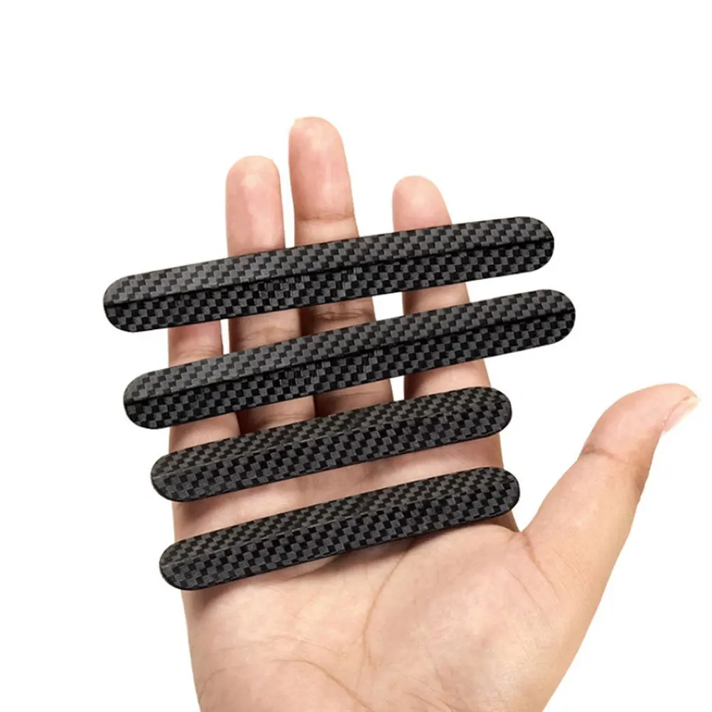 

4pcs Car Door Edge Guard Anti-Scratch Crash Resistant Bumper Protector Side Mirror Handle Trim Guard Cover Universal Fit For