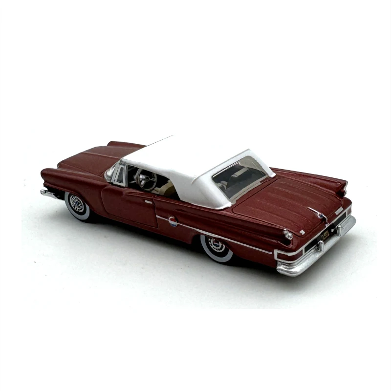 OXFORD 1:87 Scale Diecast Alloy Chrysler 300 Convertible 1961 Toy Car Model Classic Adult Nostalgia Souvenir Gift Static Display