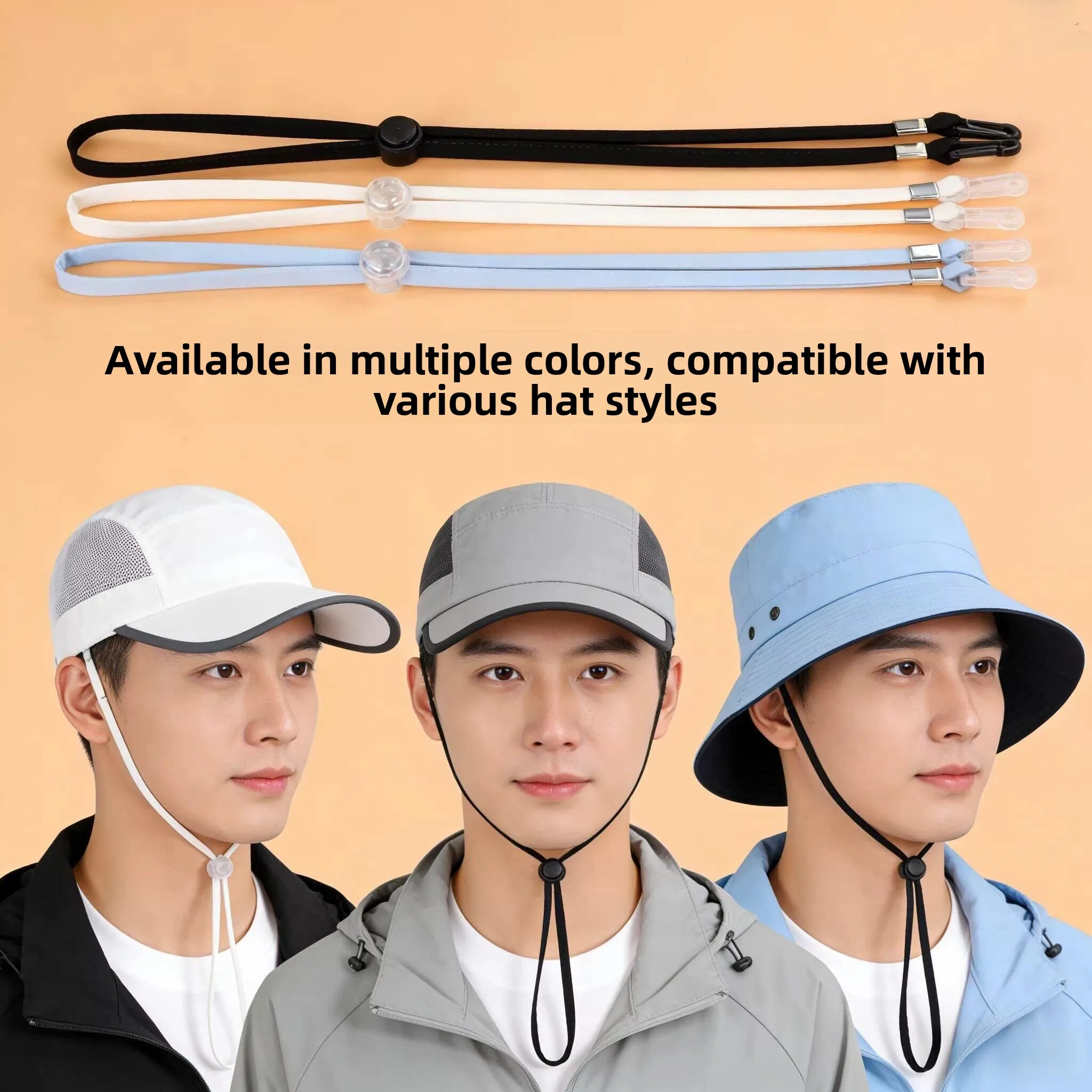 casquette-de-peche-detachable-coupe-vent-avec-cordon-reglable-pour-protection-solaire-–-accessoire-universel-d'ete-avec-cordon-amovible-et-corde-de-fixation