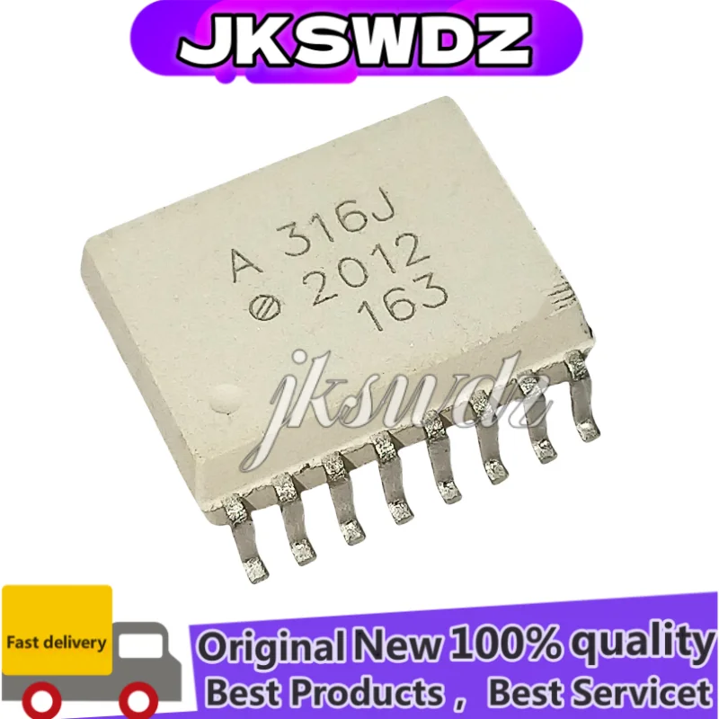 

10PCS A316J SOP16 HCPL-316J SOP HCPL316J SMD SOP-16 New And Original