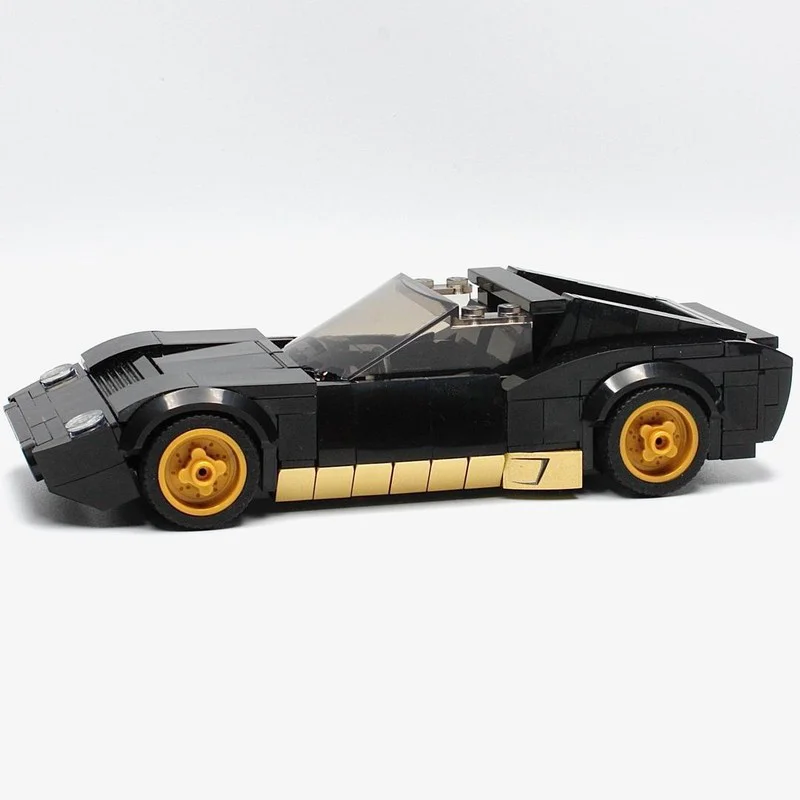 

MOC-329 component building block car model V12 engine classic city speed toy boy Christmas gift