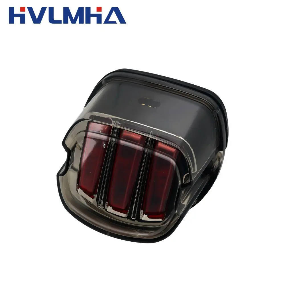 DOT Emark المعتمدة ضوء الفرامل الخلفية دراجة نارية LED الضوء الخلفي ل هارلي سبورتستر XL883 XL1200 سوفتيل بجولة الطريق الذيل مصباح