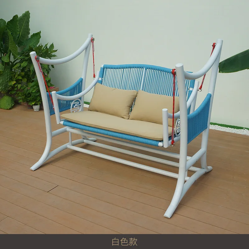 야외 레저용 간편한 행잉 체어, 그네, 야외 발코니 행잉 바스켓