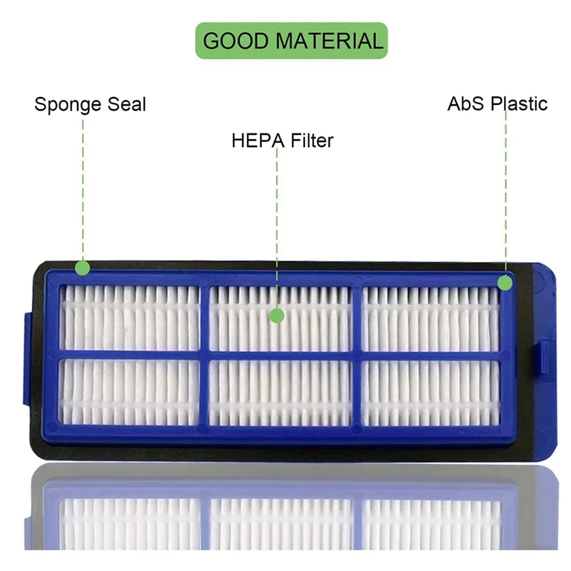 Parti di ricambio spazzole laterali filtro HEPA compatibile per Eufy Robovac 11S Max 15C Max accessori per aspirapolvere Robot
