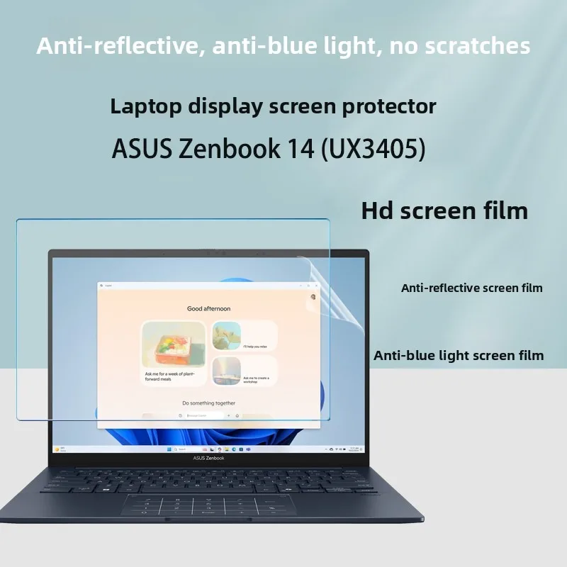 

For 14inch ASUS Zenbook 14 UX3405 UX3402 Laptop screen film High-definition Display Protective film