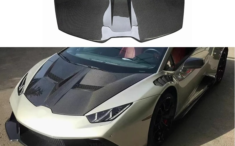 

Suitable for Lamborghini LP580 LP610 Modified V Carbon Fiber Cover Hood Surrounded Headcover