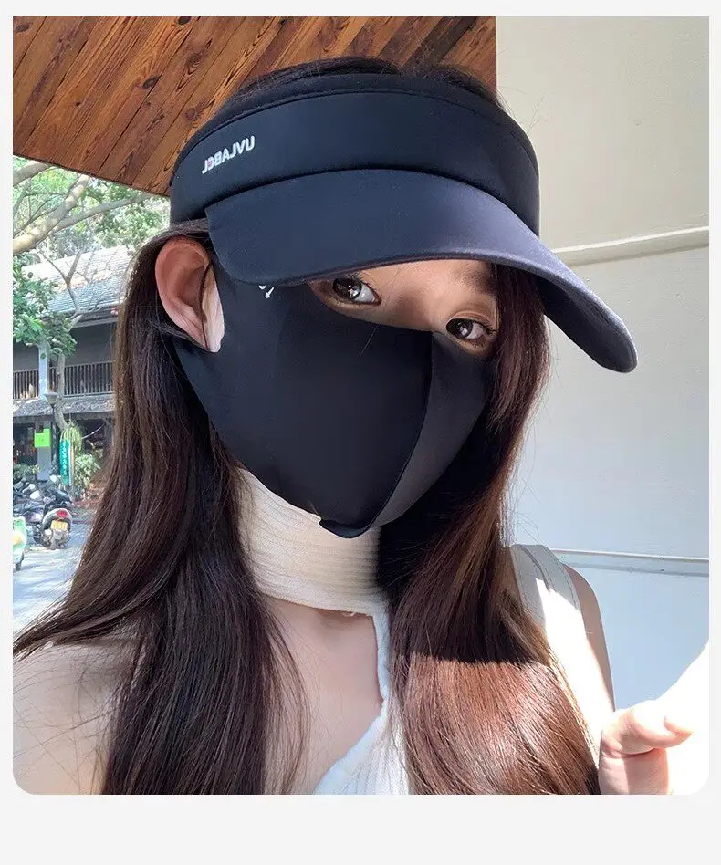 Sonnenblende Unisex UV-Schutz Paar-Sportmütze Golf Tennis Sommer Krempe Angeln Strand Wandern Radfahren Sonnenschutz Leerer Top-Hat – Detail 4