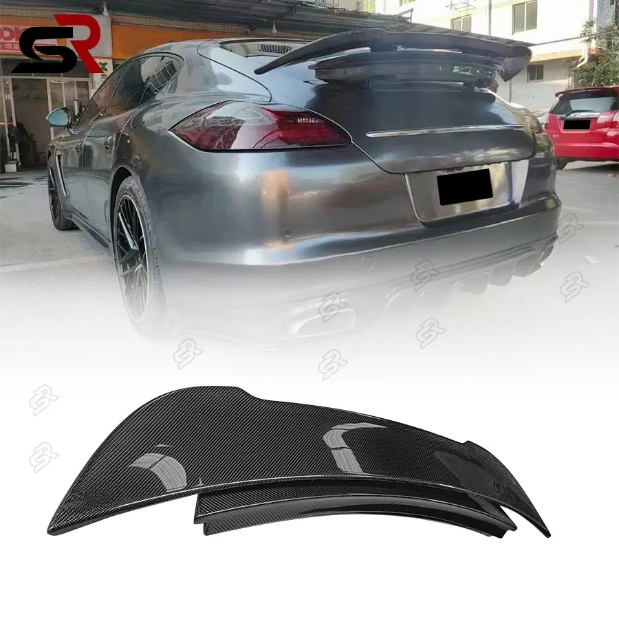 For Porsche Paramera 970 970.1 970.2 Carbon Fiber High Quality Rear Wing Splitter Trunk Spoiler Air Ripper Body Kit