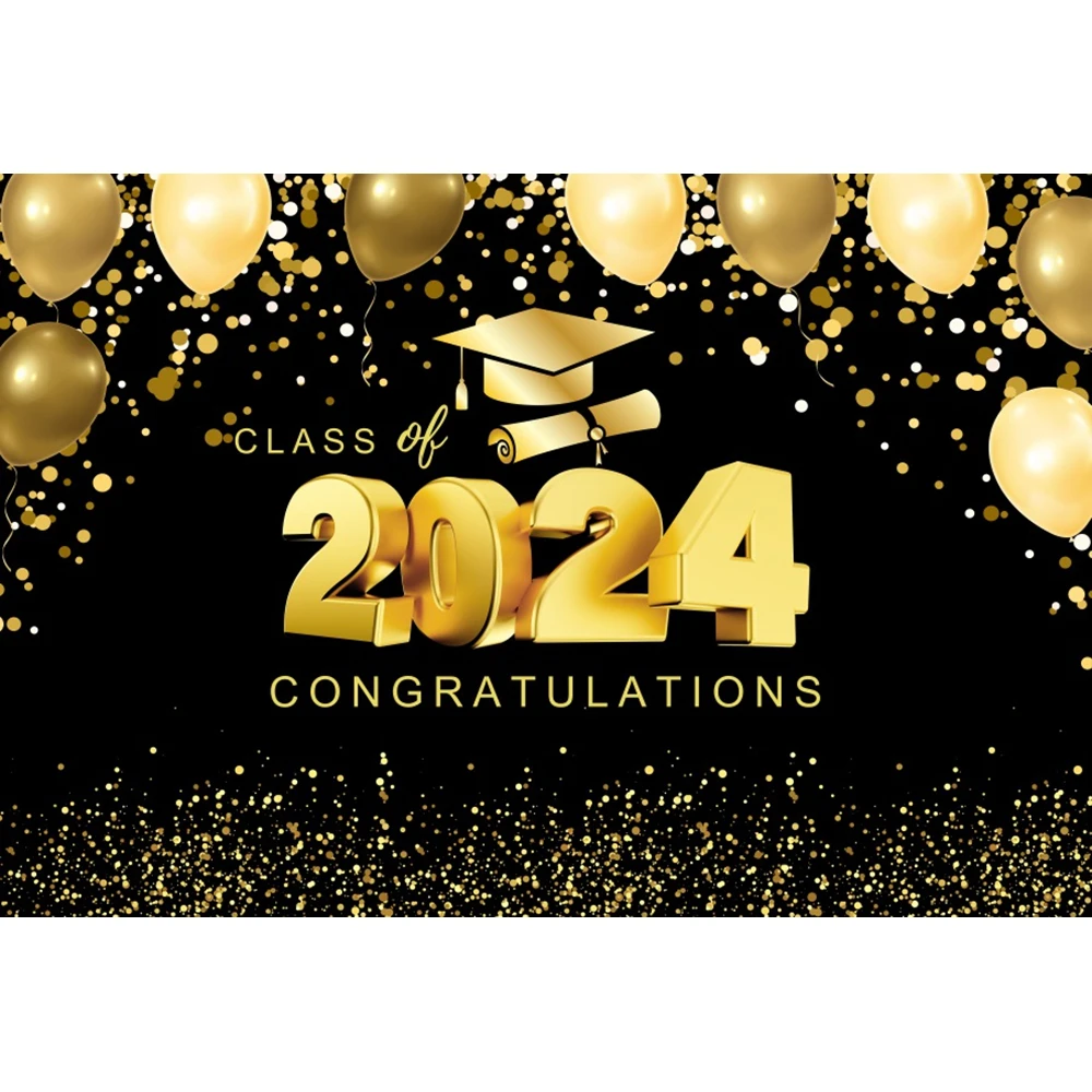 فئة تهانينا لخلفيات التخرج ، التصوير الفوتوغرافي ، قبعة المدرسة ، البالون ، البقع ، الحفلات ، خلفية التصوير الفوتوغرافي لاستوديو الصور