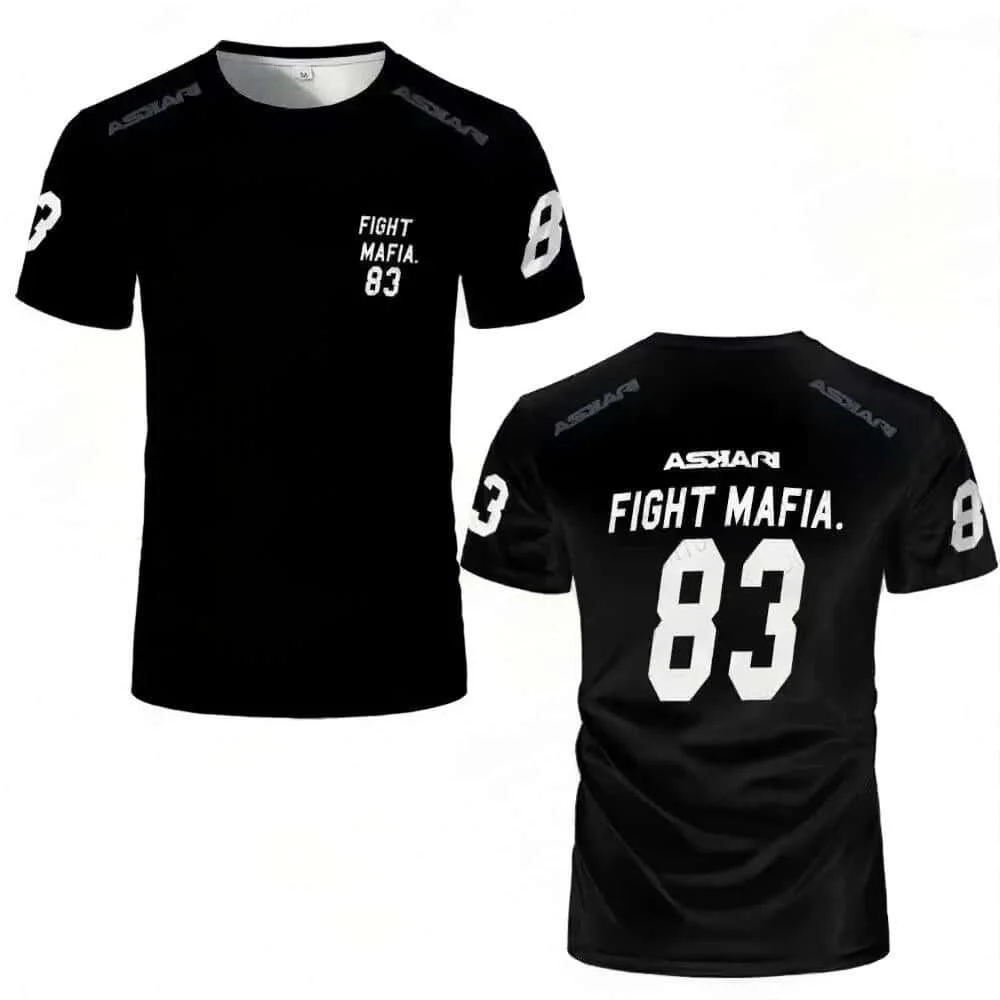 ASKARI Herren-Sport-T-Shirt mit Box- und Kampf-3D-Design 2026 Sommer Herren-Sportshirt Atmungsaktiv Schnelltrocknend Y2K-Stil – Detail 15