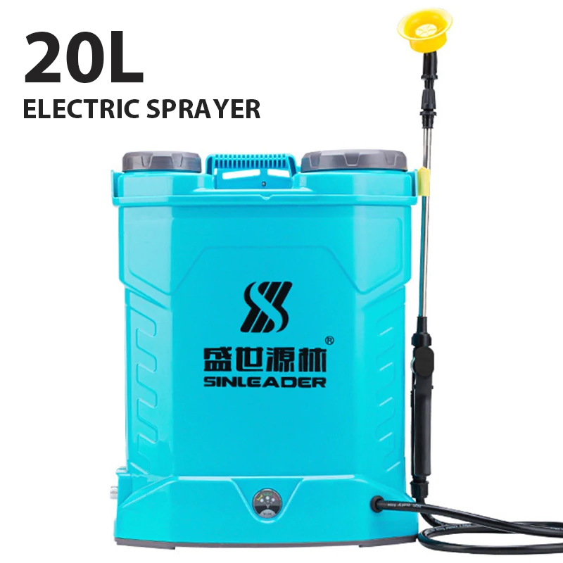 

20л умный сельскохозяйственный электрический опрыскиватель садовый ирригационный опрыскиватель перезаряжаемая батарея дезинфекционный дозатор пестицидов