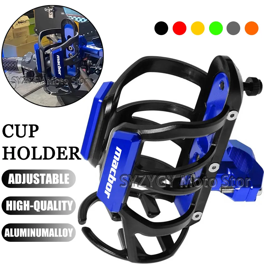 

For Macbor Montana XR1 XR3 XR5 Eight Mile 500 Lord Martin Shifter MC1 Stormer R Fun 125 Water Bottle Cage Drink Cup Holder