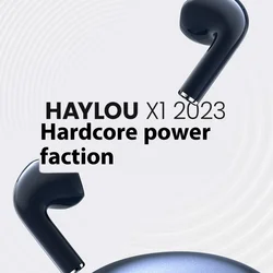 Hey HAYLOU X1 2023 Bluetooth Earphones 5.4 True Wireless Gaming Noise Reduction Half In Ear for Men and Women