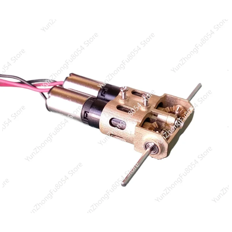 

1/87 1/72 Miniature Double Gearbox Crawler Gearbox Model Engine Static Modification