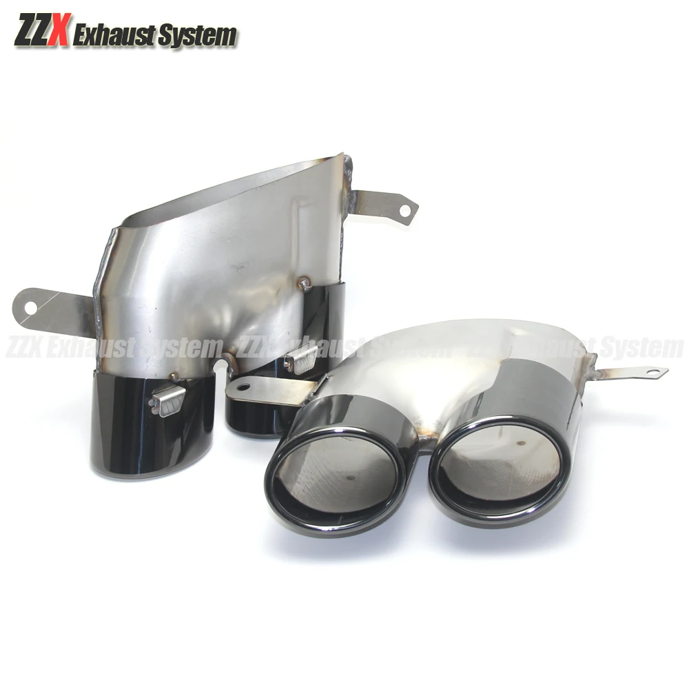 

Stainless steel black car muffler tail throat for 16-18 Audi A7 modified S7/A6 modified S6 tailpipe