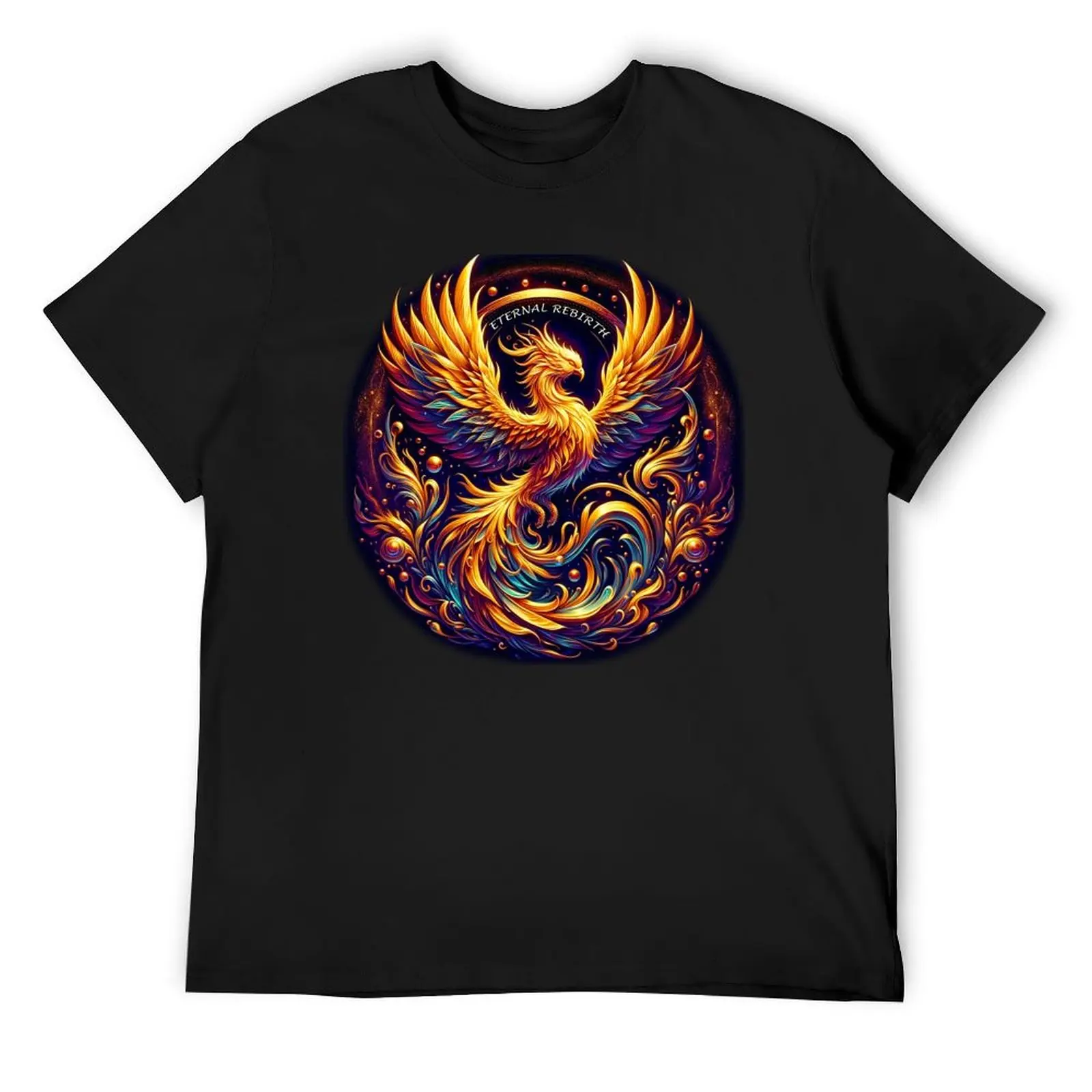 

Eternal Rebirth: Phoenix Rising Masterpiece T-Shirt graphics blue archive funny costumes anime t shirts t shirts for men cotton
