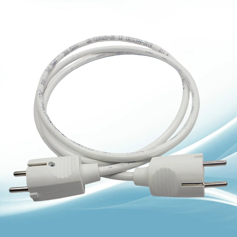 

Netcosy 16A 250V White Male to Male Socket 2m Extension Power Cords Cable Replacement For Outdoor Indoor Use