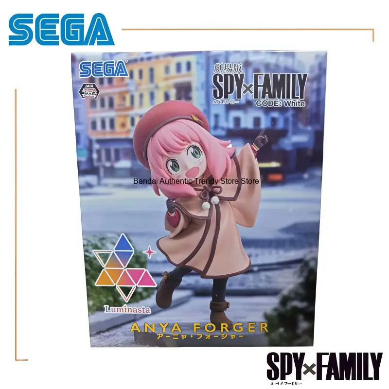 

In Stock 100% Original SEGA Spy Family Anya Forger Action Figure Doll Brand New Boxed Animation Peripherals Garage Toys Model
