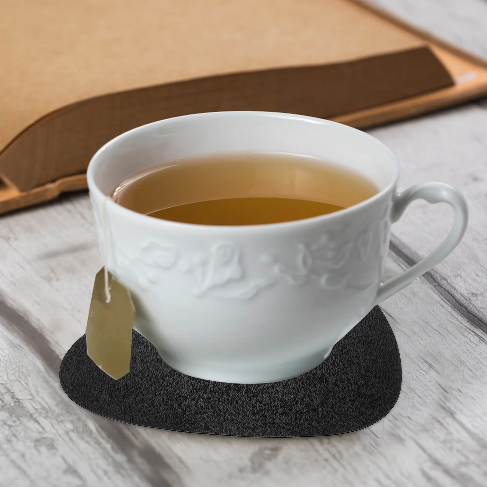 1 مجموعة الوقايات اليدوية المضادة للحرق كأس حصيرة لقهوة الشاي حفل اكسسوارات ديكور المنزل كأس الوقايات العزل الحراري كوستر