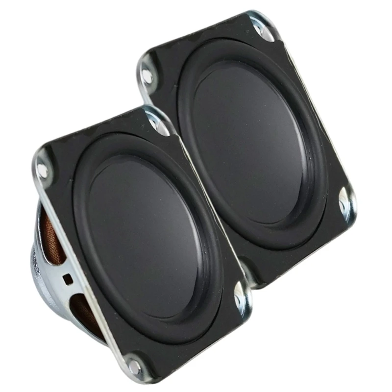 

2Pcs 2inch Portable Speakers Full Ranges Speakers 4Ohm 5W Stereo Loudspeaker Woofer Loudspeaker Home Theater Accessories