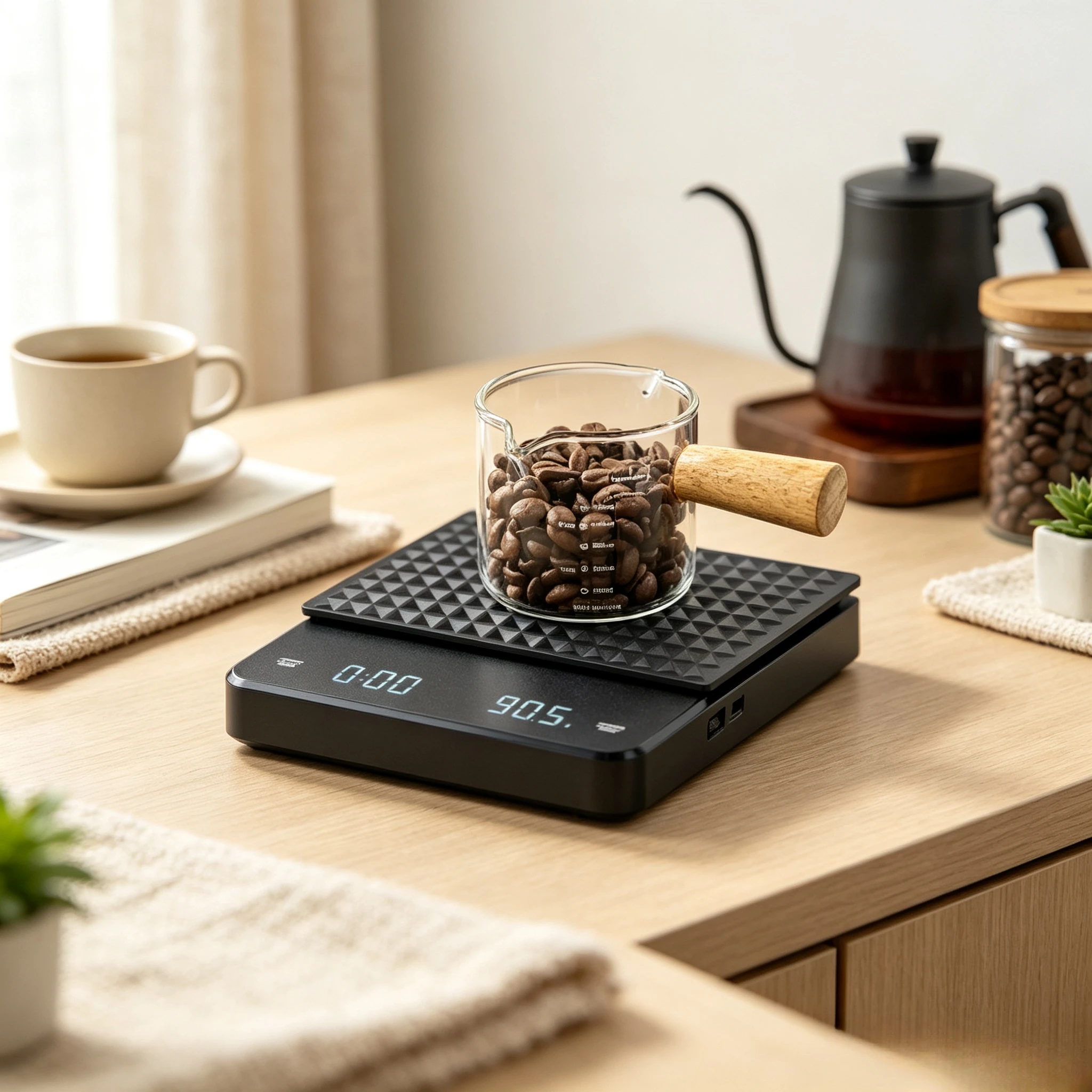 Scale Drip Timer - Balança Digital para Café com Temporizador