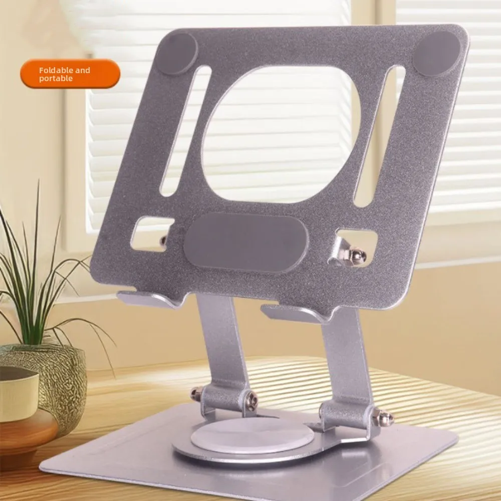 

360° Rotation Tablet Stand Adjustable Heat Dissipation Tablet Holder Multi Angle Anti Slip Tablet Phone Bracket Desk Holder