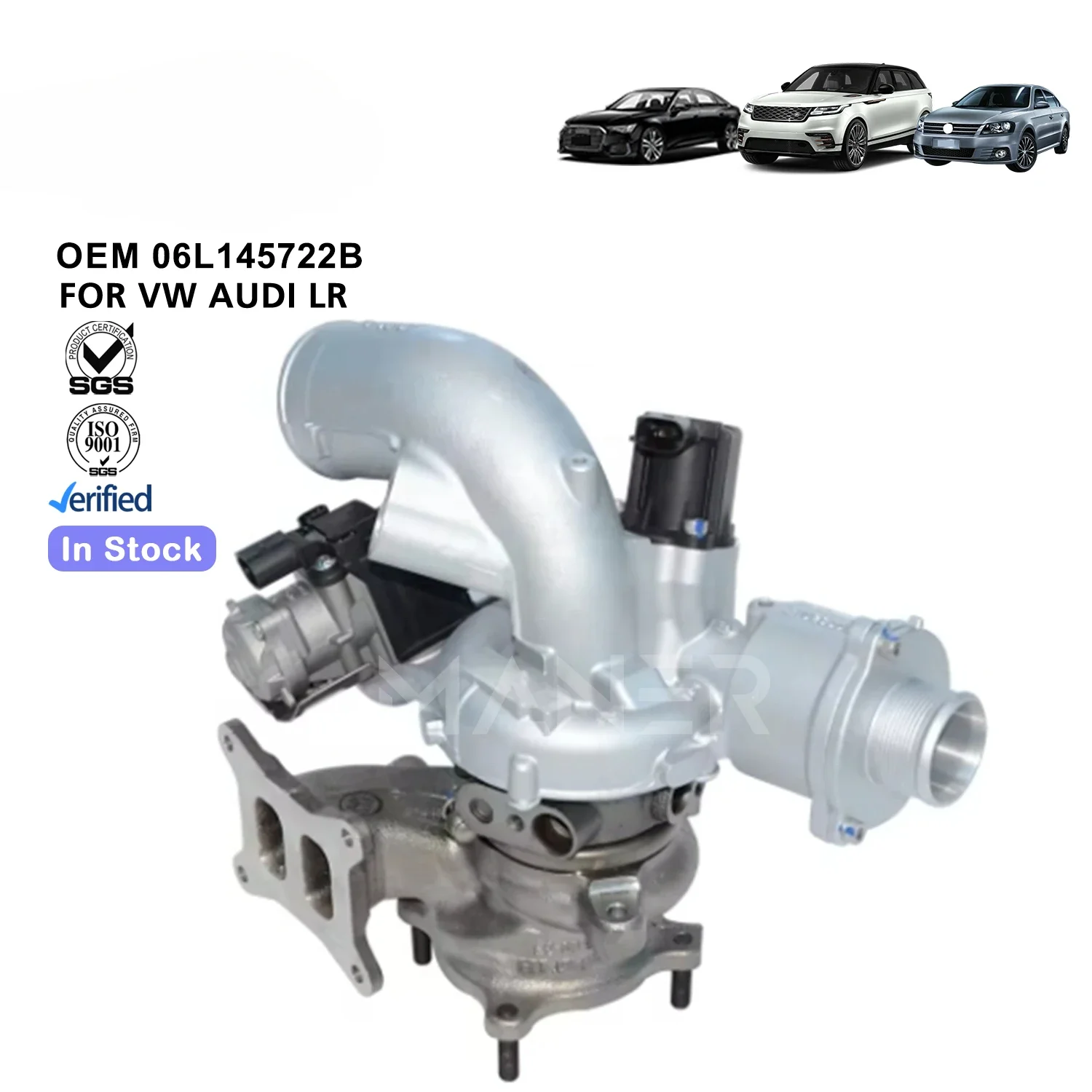 

Автомобильные системы двигателя MANER 06L145722B 06L145874C 06L145874B, хорошо изготовленный Турбокомпрессор для Audi A4 A5 A6 C7 A7 Q5 2,0 Tcus