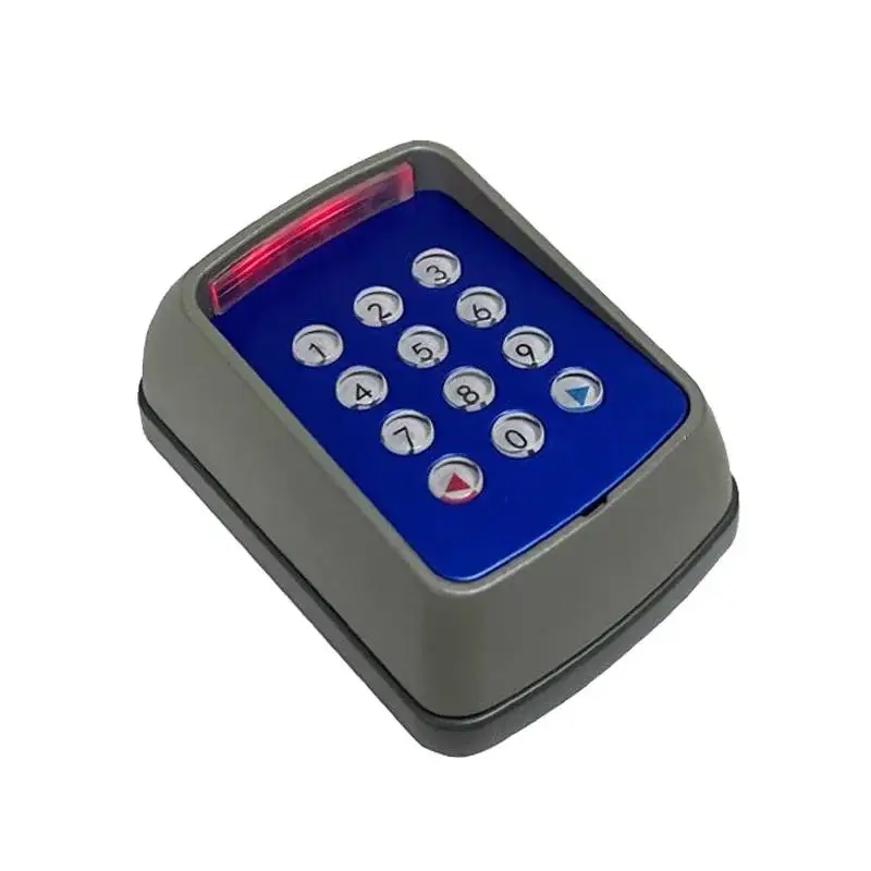 Wireless Keypad Door Access Control System 433MHZ Rolling Code Keypad for Sliding Entry Gate Numeric Keypad