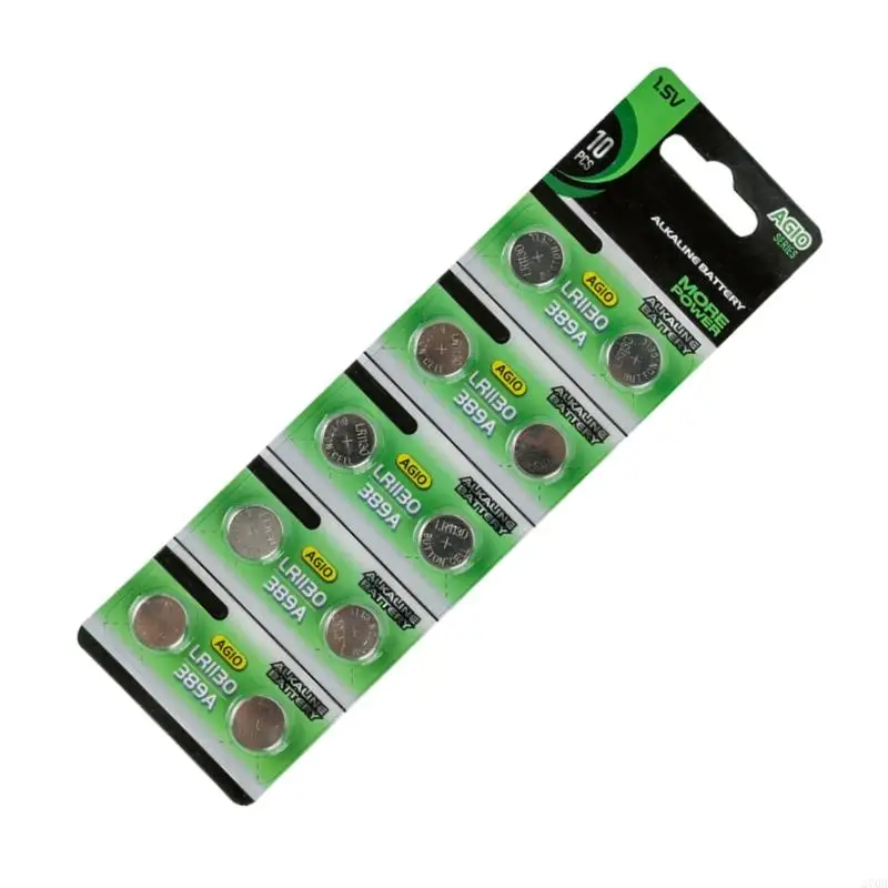 270b Multipacks Ag10 ความทนทานของโลหะ Coin Cell Batteries สำหรับอุปกรณ์พกพา