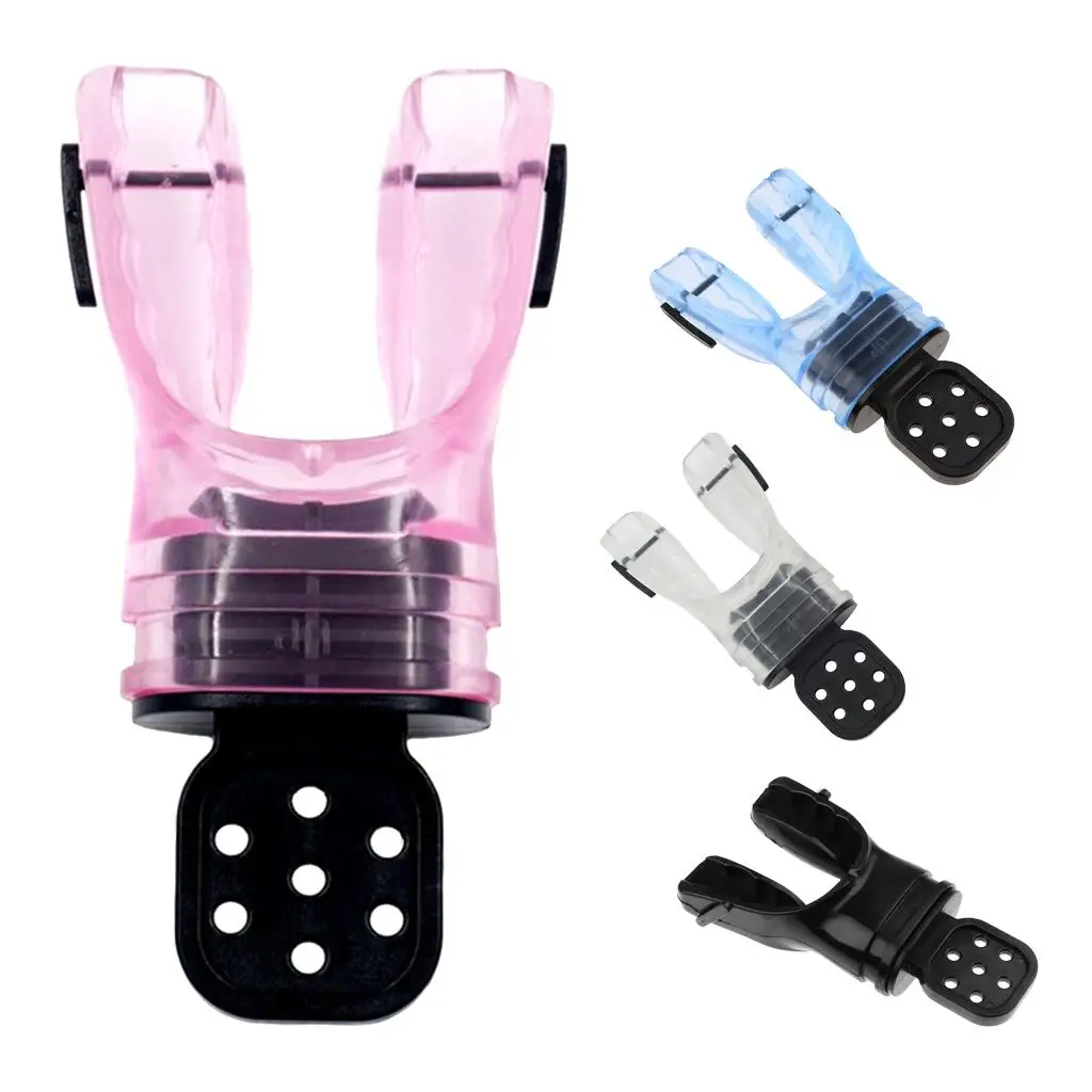 Picture 3: Comfortable Silicone Diving Mouthpiece Snorkel Regulator Attachment for Underwater Adventure Equipment