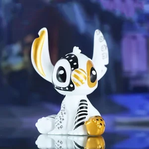 Disney-Ponto Mickey Mouse Action Figure, Figuras do Anime dos Desenhos Animados, Preto, Dourado, Carro, Decoração para Casa, Presentes de Aniversário Infantil 10 principais vendas bonecos turma do mickey - №8