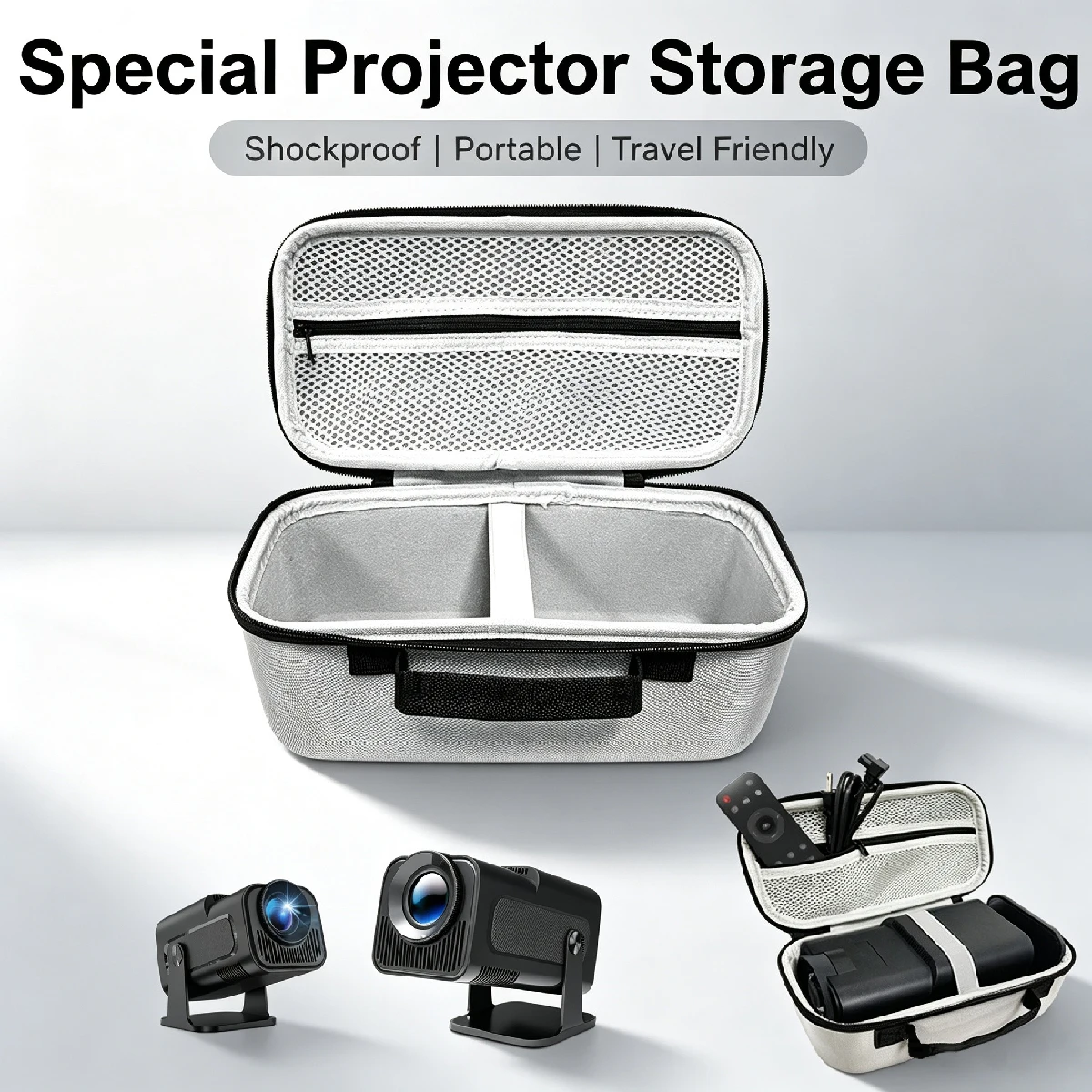 DITONG HY320 Projector Storage Case Travel Carry Projector Bag for Magcubic HY320 Projetor HY320mini Protector Carrying Bags