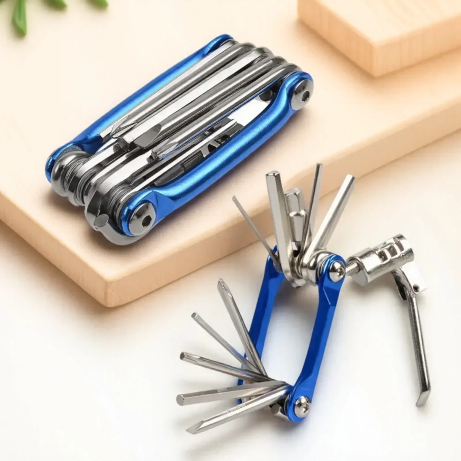 

11 In 1 Bicycle Repair Tool Kit Multifunctional Wrench Screwdriver Chain Hex Spoke for Mountain Cycling Bike Maintenanc