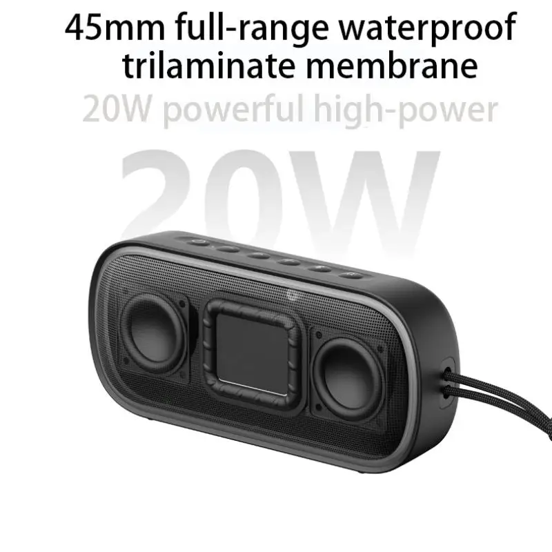 

S1001/S1002 MOVA TPEAK S1 mini Speaker Box 6W/20W Portable Bluetooth 6.0 Speaker Multiple Modes IPX7 Waterproof Power 8/20 Hours