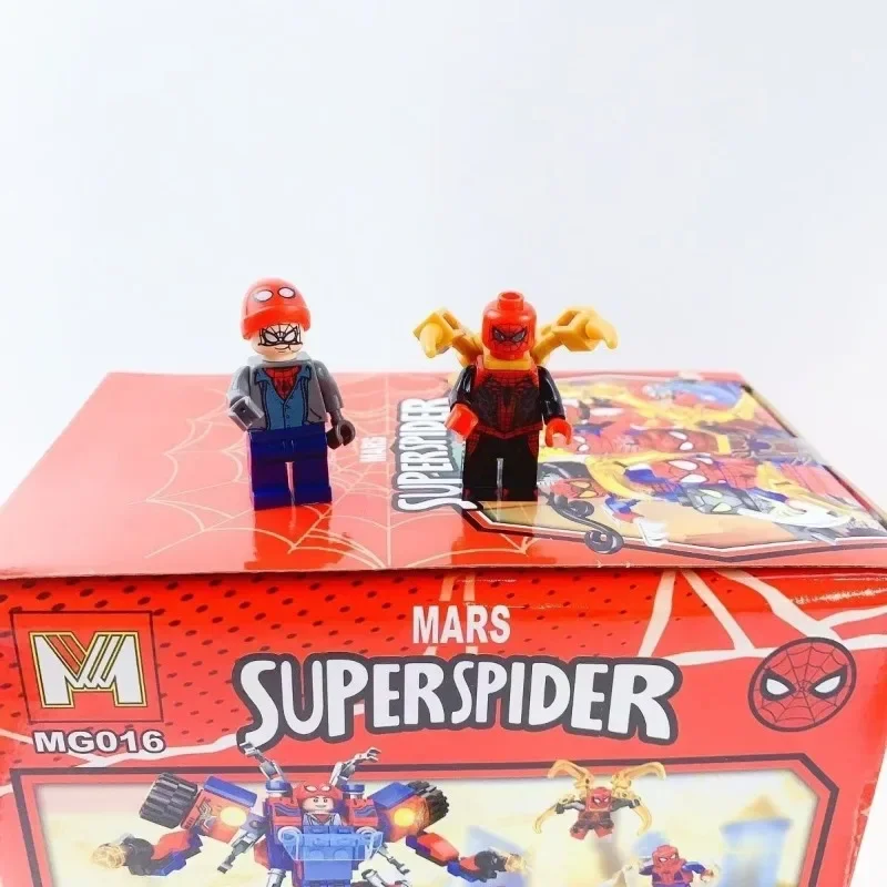 새로운 어벤저스 스파이더맨 창의적 개성 수제 모델 데스크탑 장식 애니메이션 만화 학생 교육용 장난감